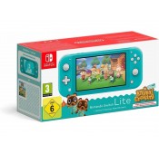 Consola Nintendo Switch Lite Verde Turquesa + Animal Crossing 